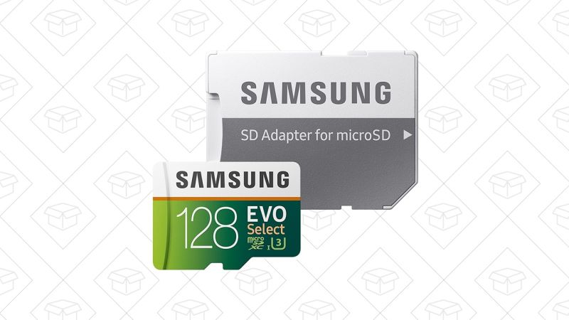 Samsung 128GB microSD Card | $40 | Amazon